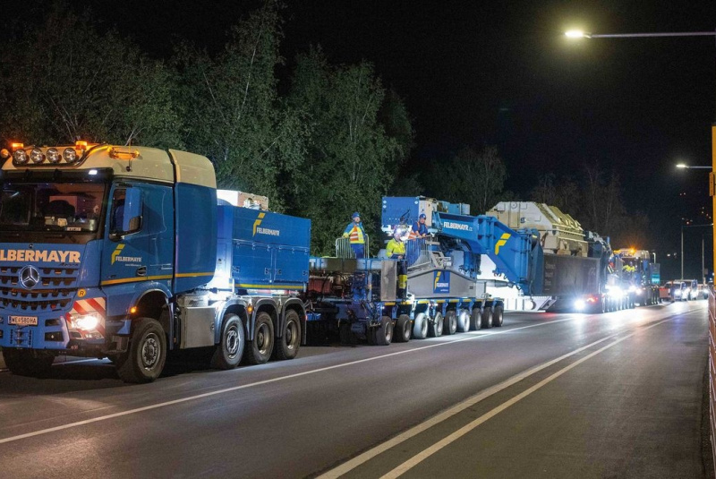  Aktuality, Novinky - Felbermayr Slovensko / DUÁLNA PREPRAVA ŤAŽKÝCH NÁKLADOV PRE BEZPEČNÉ ZÁSOBOVANIE ELEKTRICKÝM PRÚDOM - foto